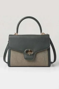 Army Green Shoulder Bag-445532104
