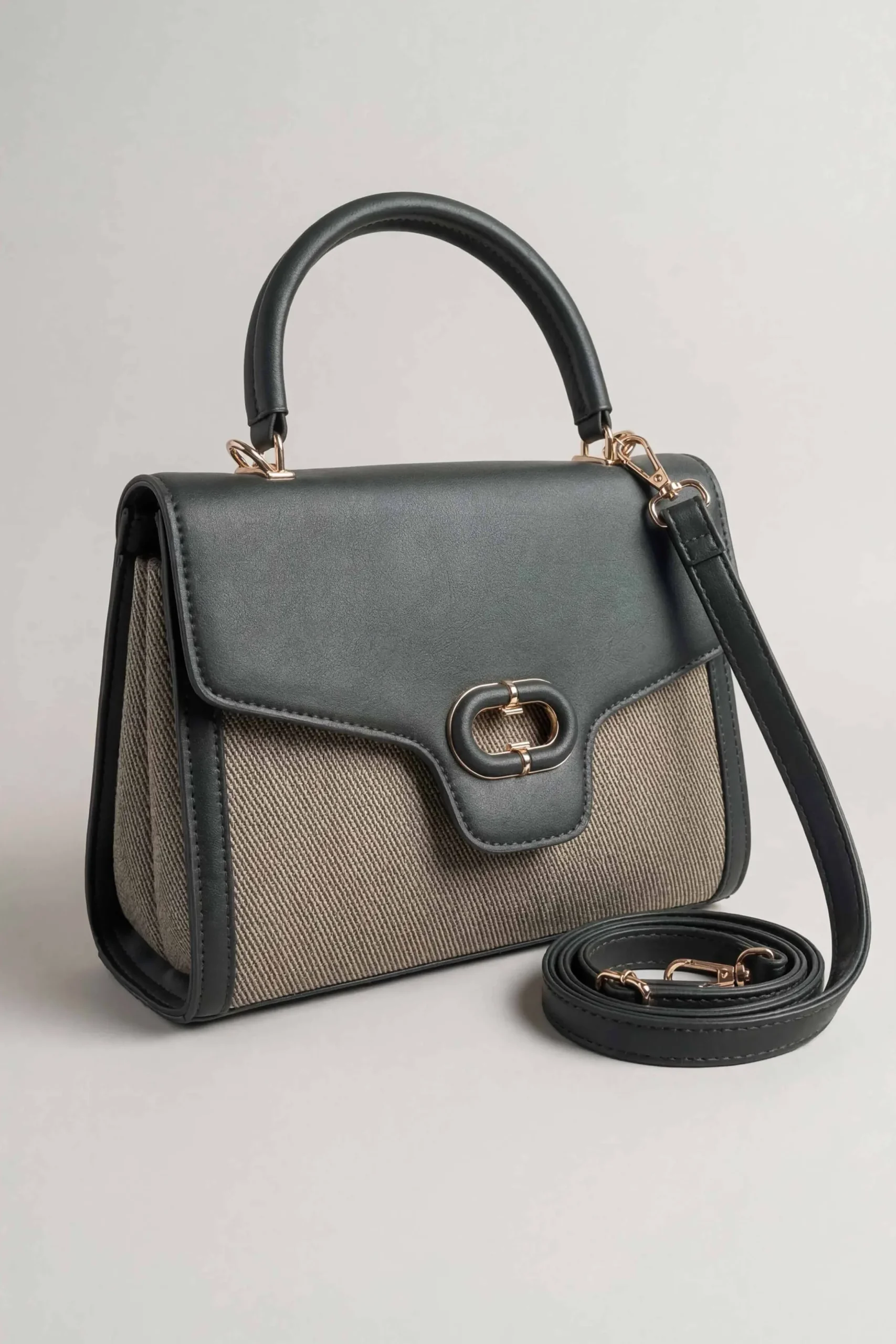 Army Green Shoulder Bag-445532104