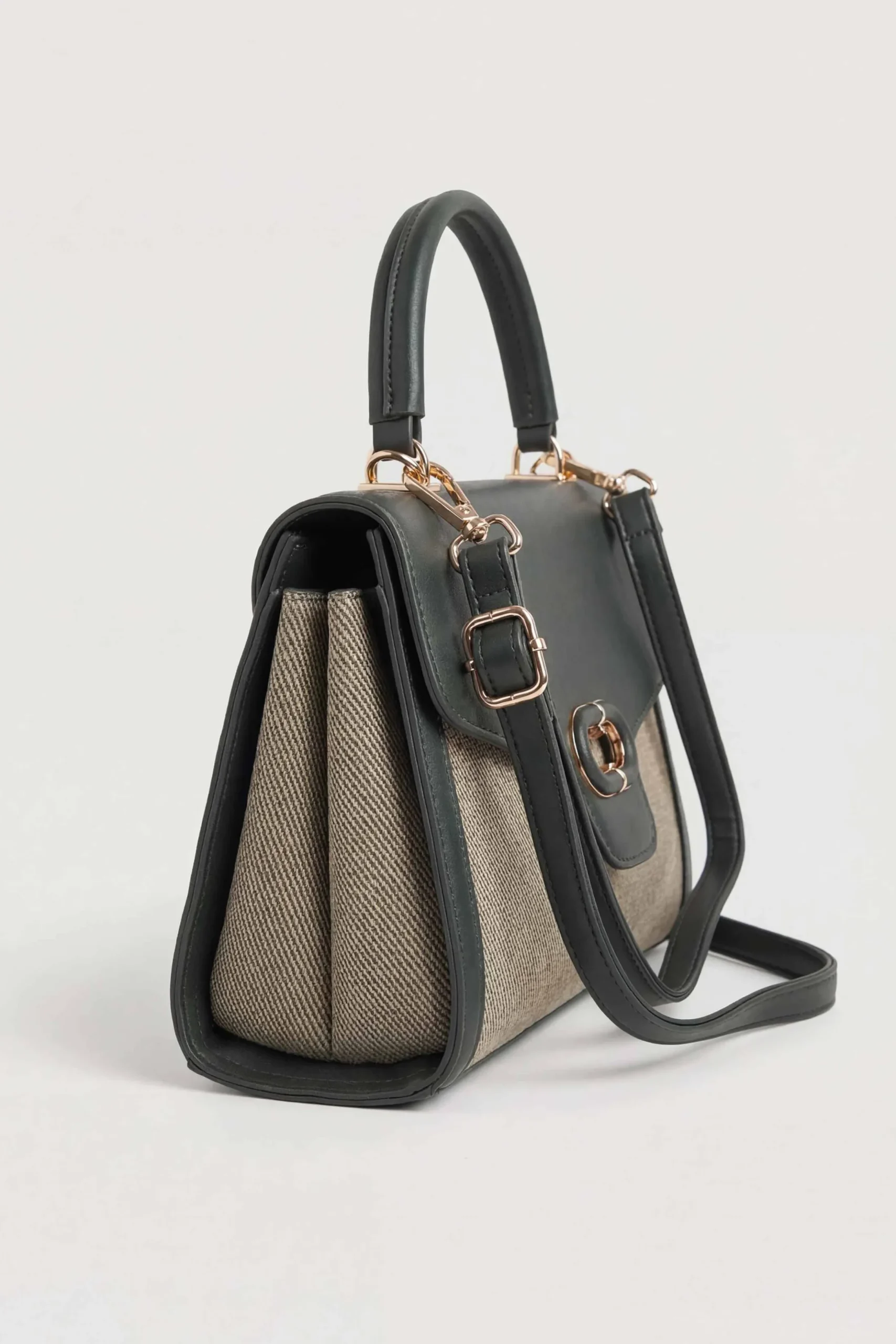 Army Green Shoulder Bag-445532104