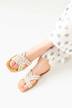 Beige Chappal-440722918
