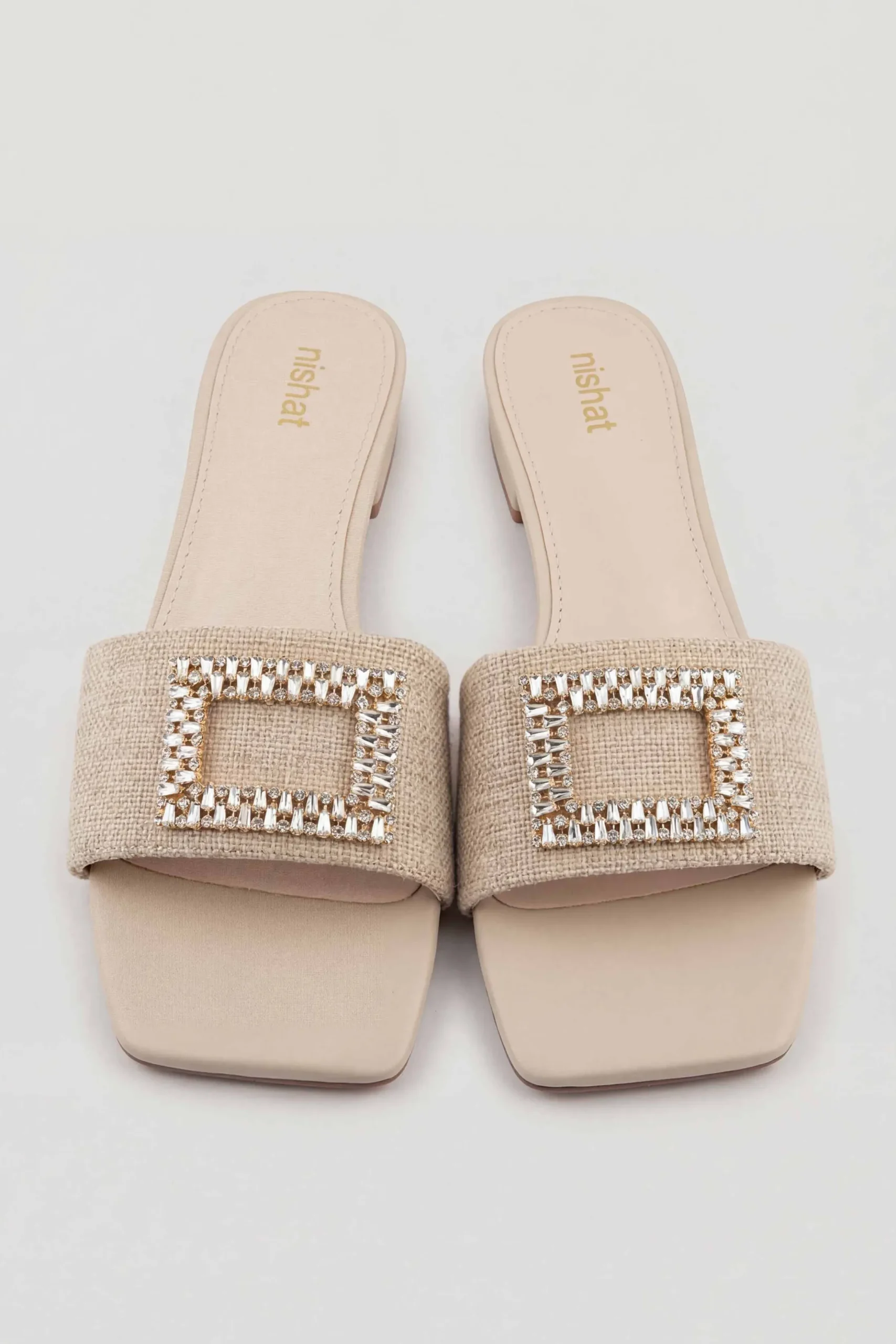 Beige Chappal-445402918