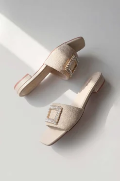 Beige Chappal-445402918
