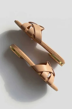 Beige Chappal-445202918