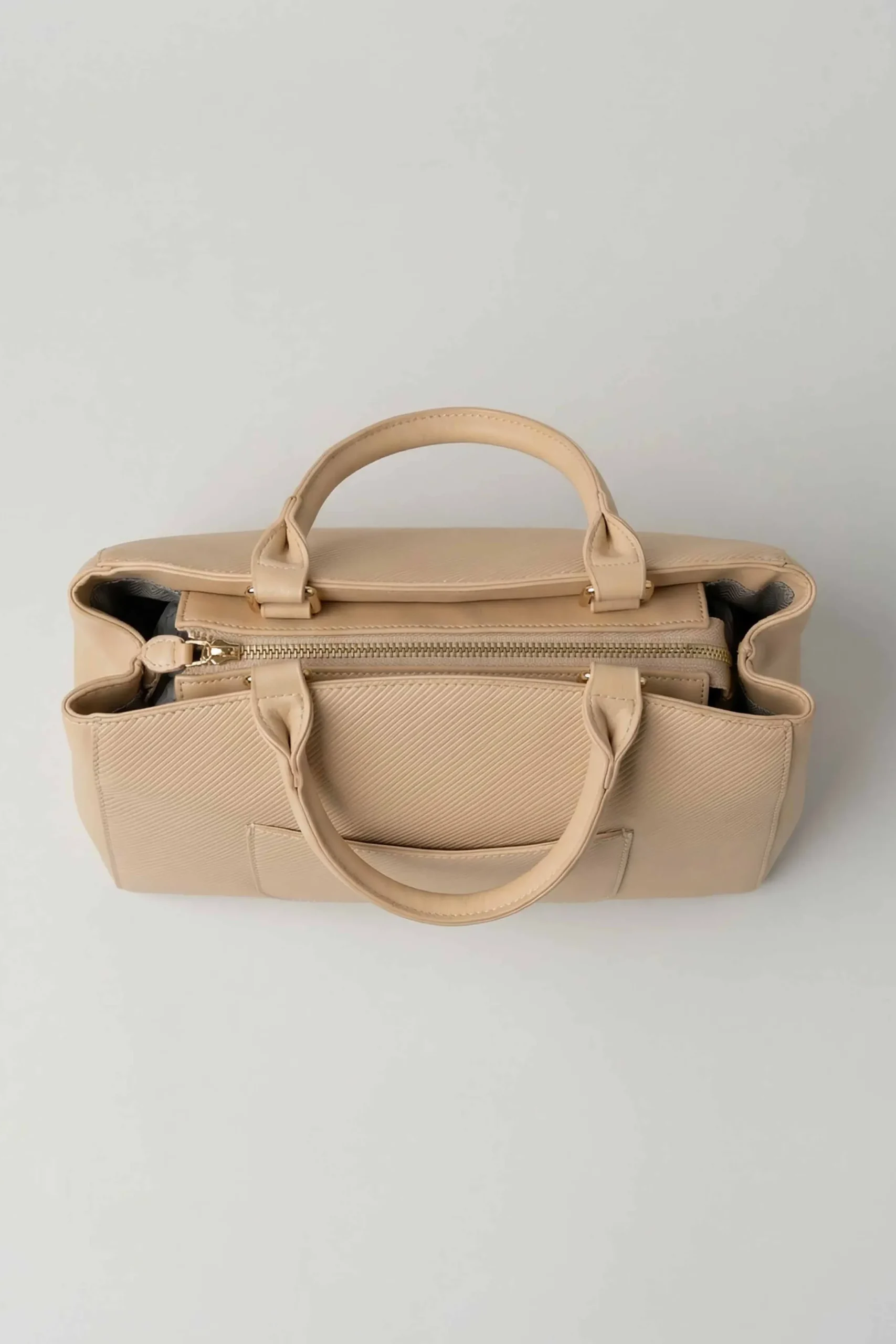 Beige Hand Bag-445672118