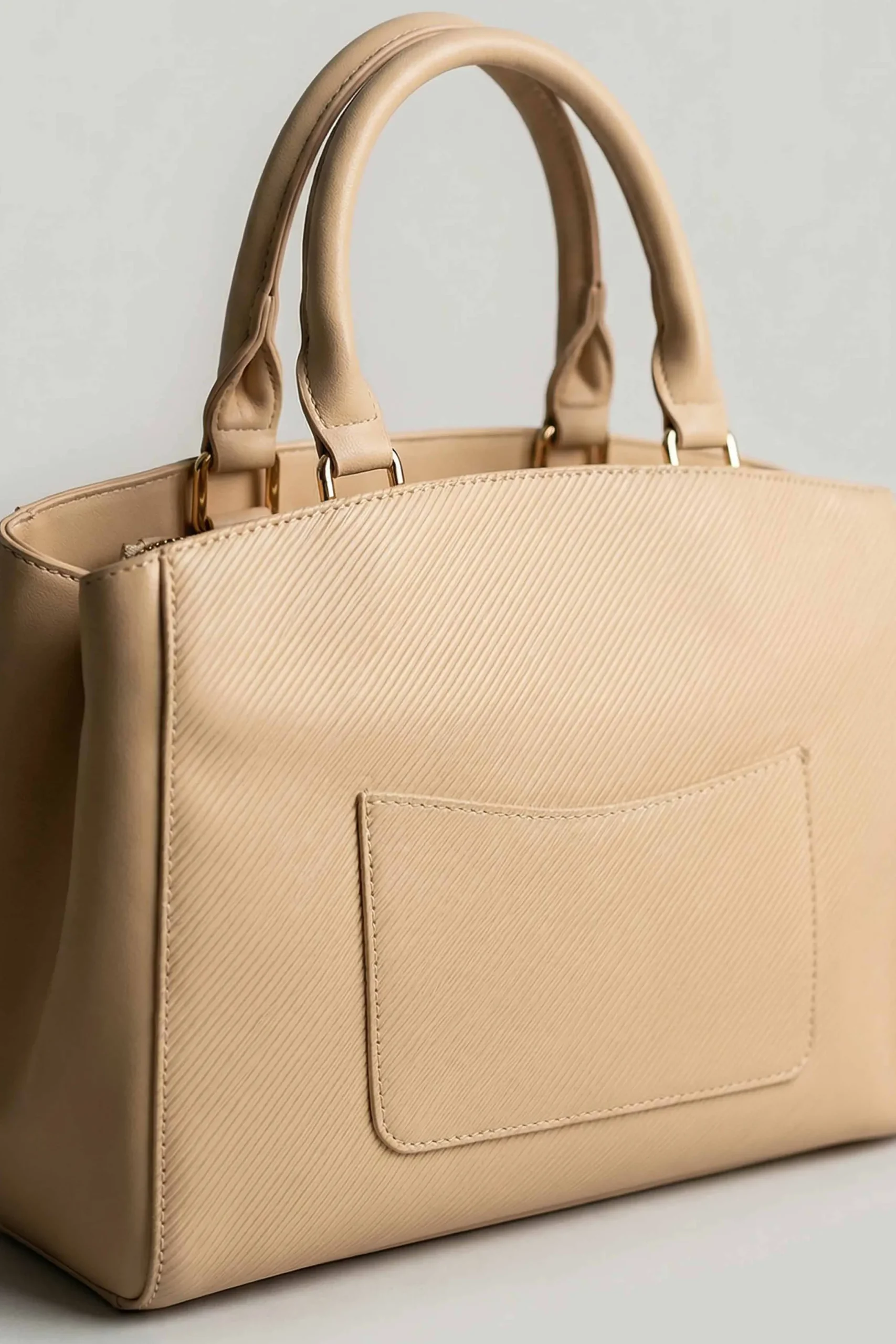 Beige Hand Bag-445672118