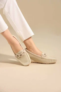 Beige Loafers-443062918