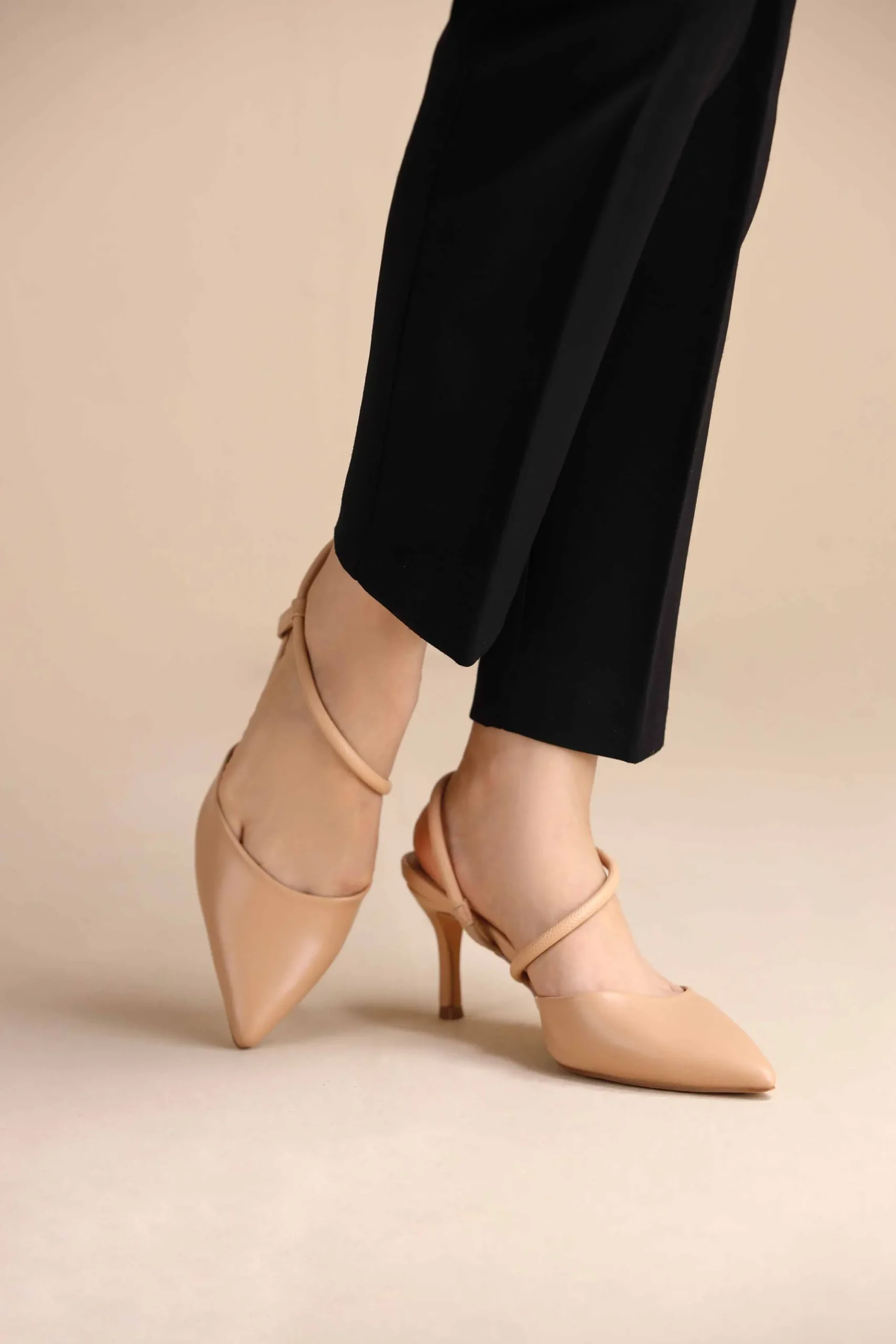 Beige Pumps Heels-442992918