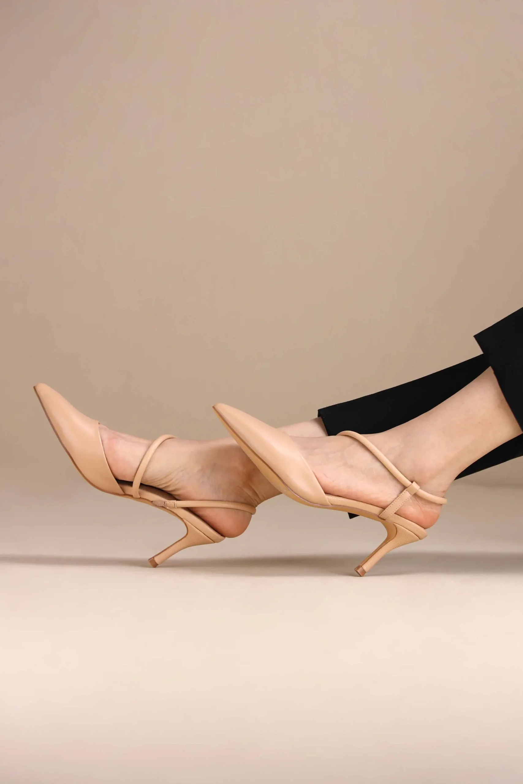 Beige Pumps Heels-442992918