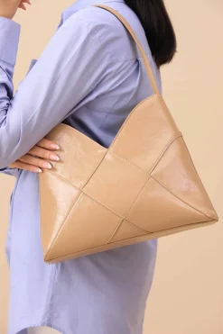 Beige Shoulder Bag-443212118