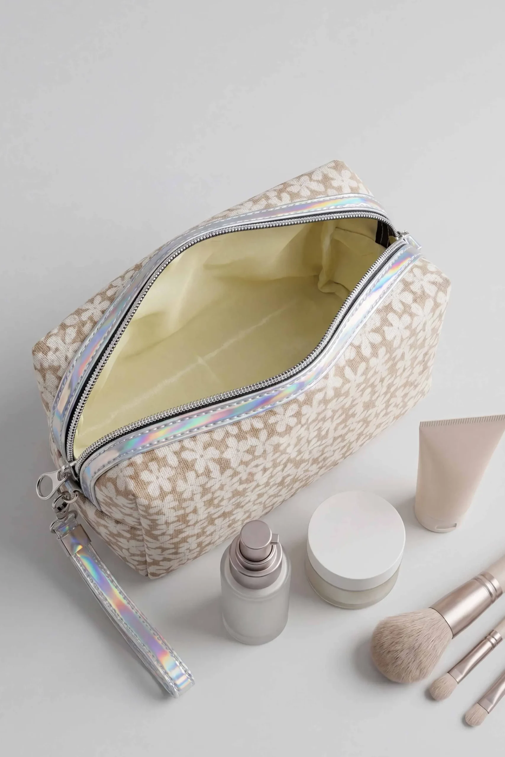 Beige Vanity Bag-448452118