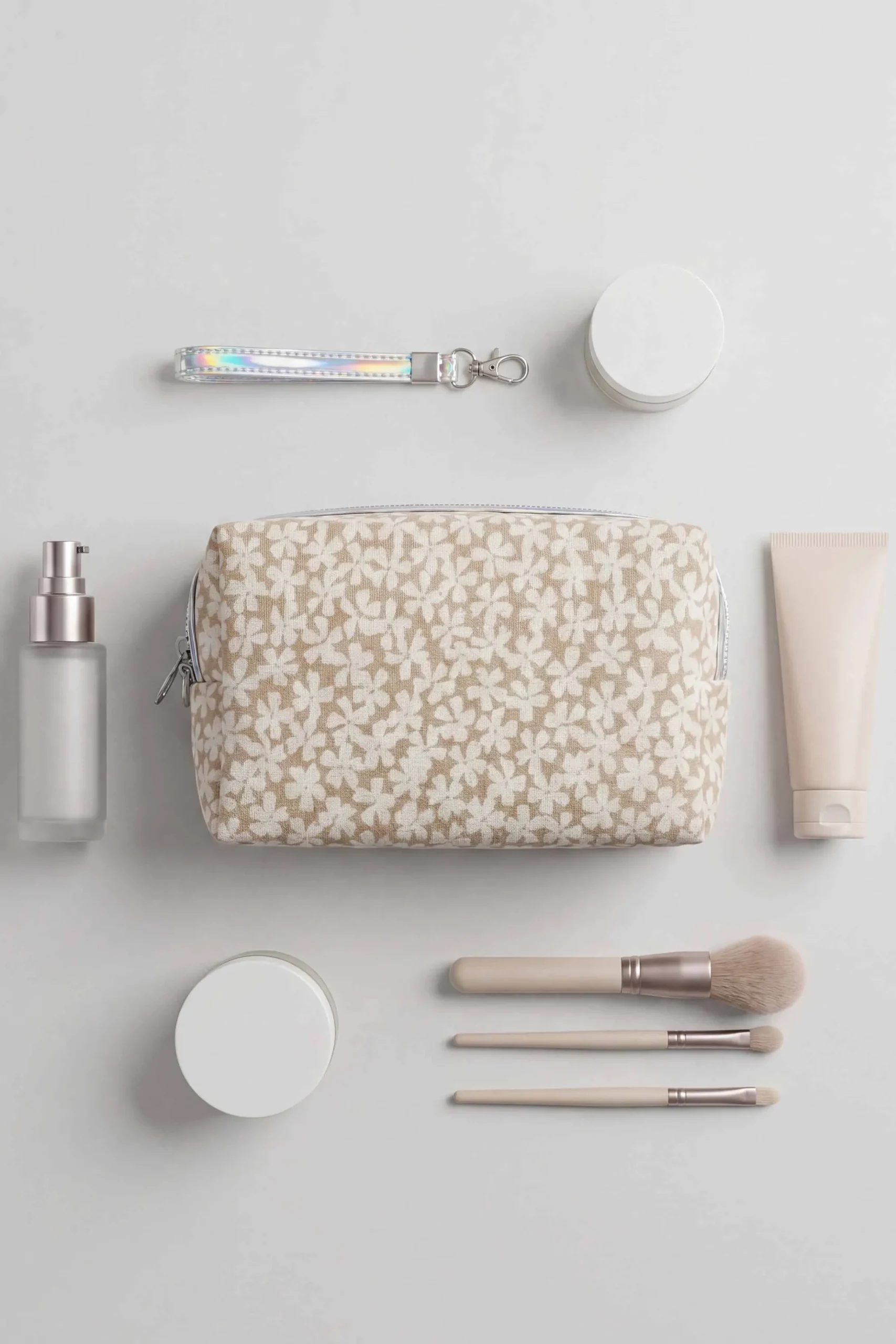 Beige Vanity Bag-448452118
