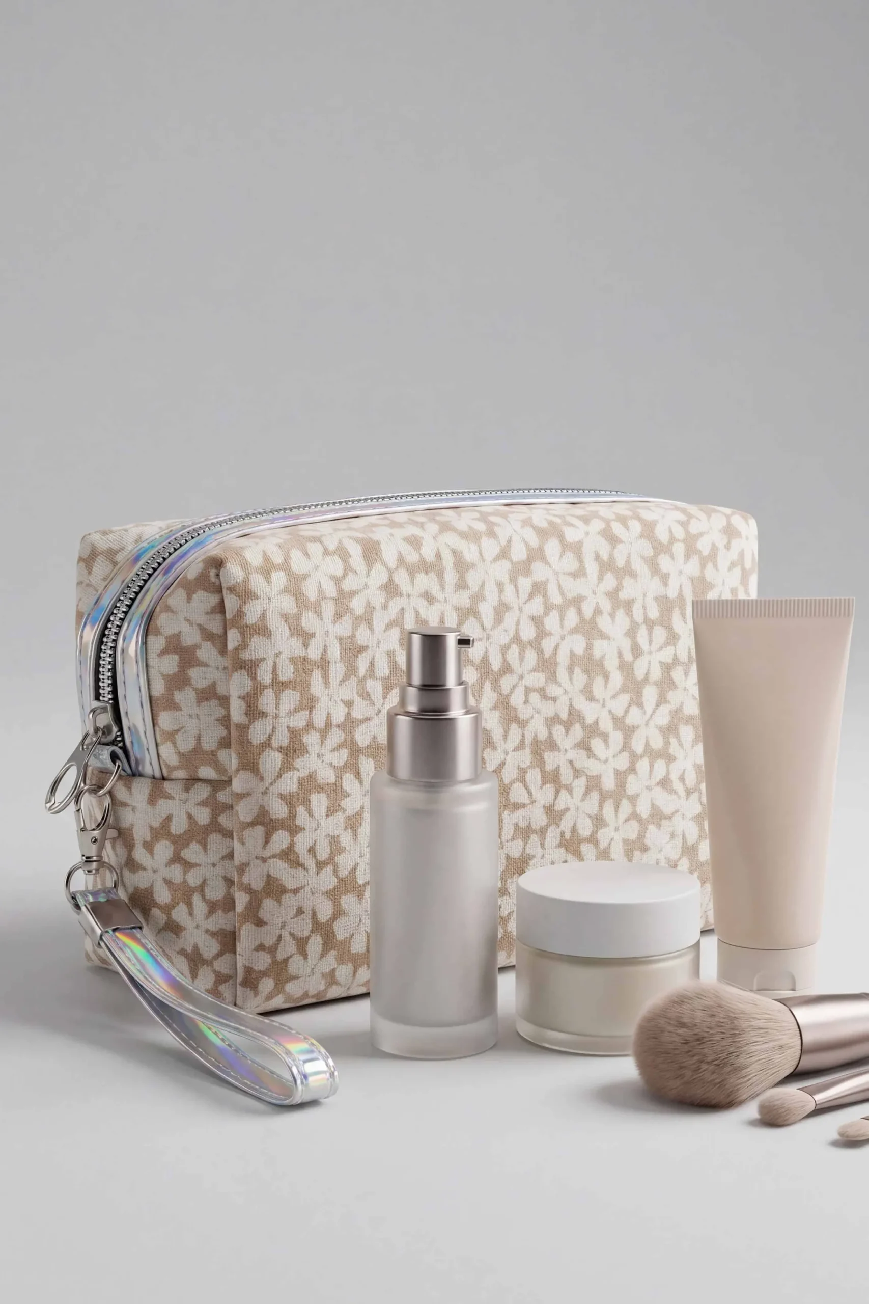 Beige Vanity Bag-448452118