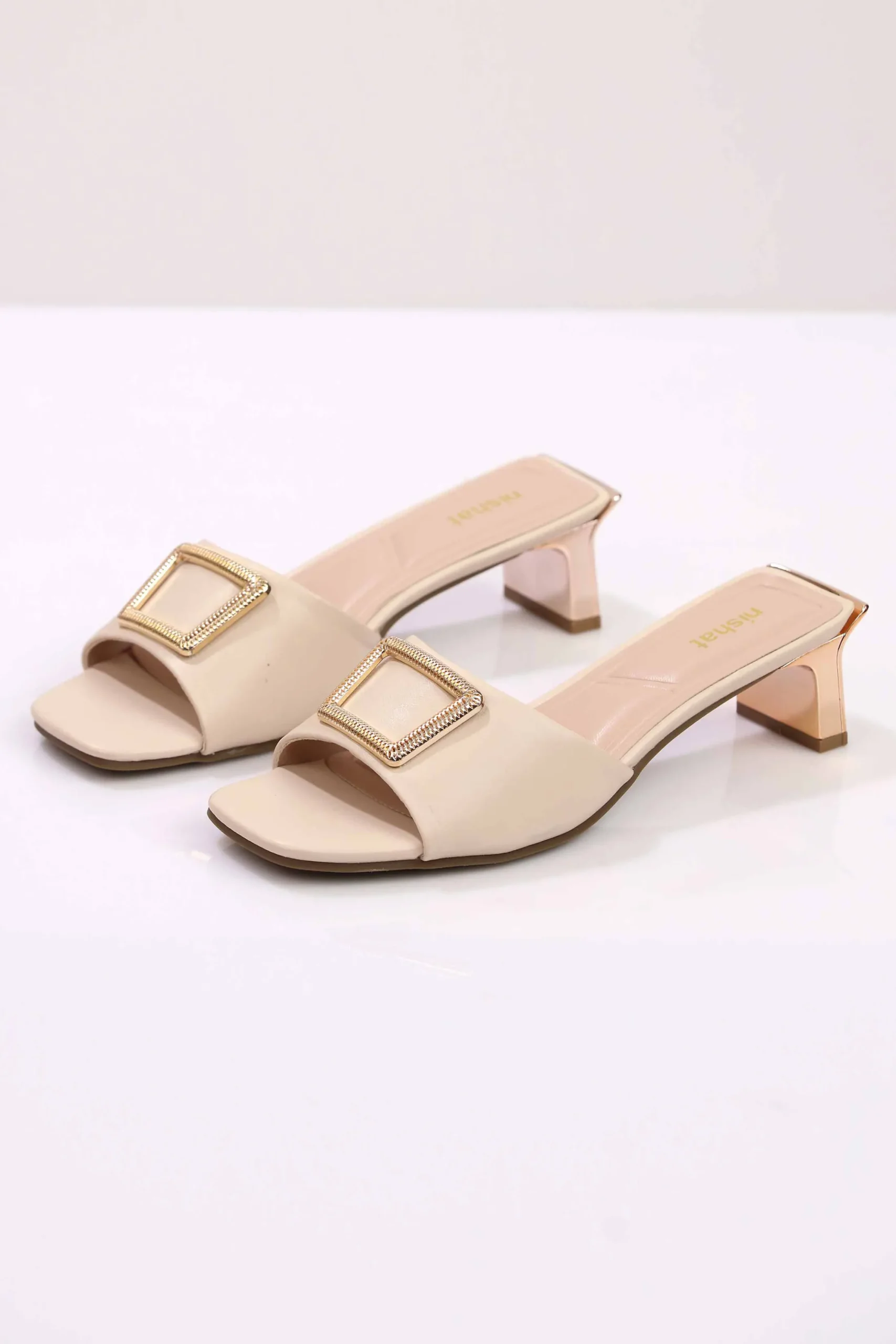 Beige Wedge-443132918