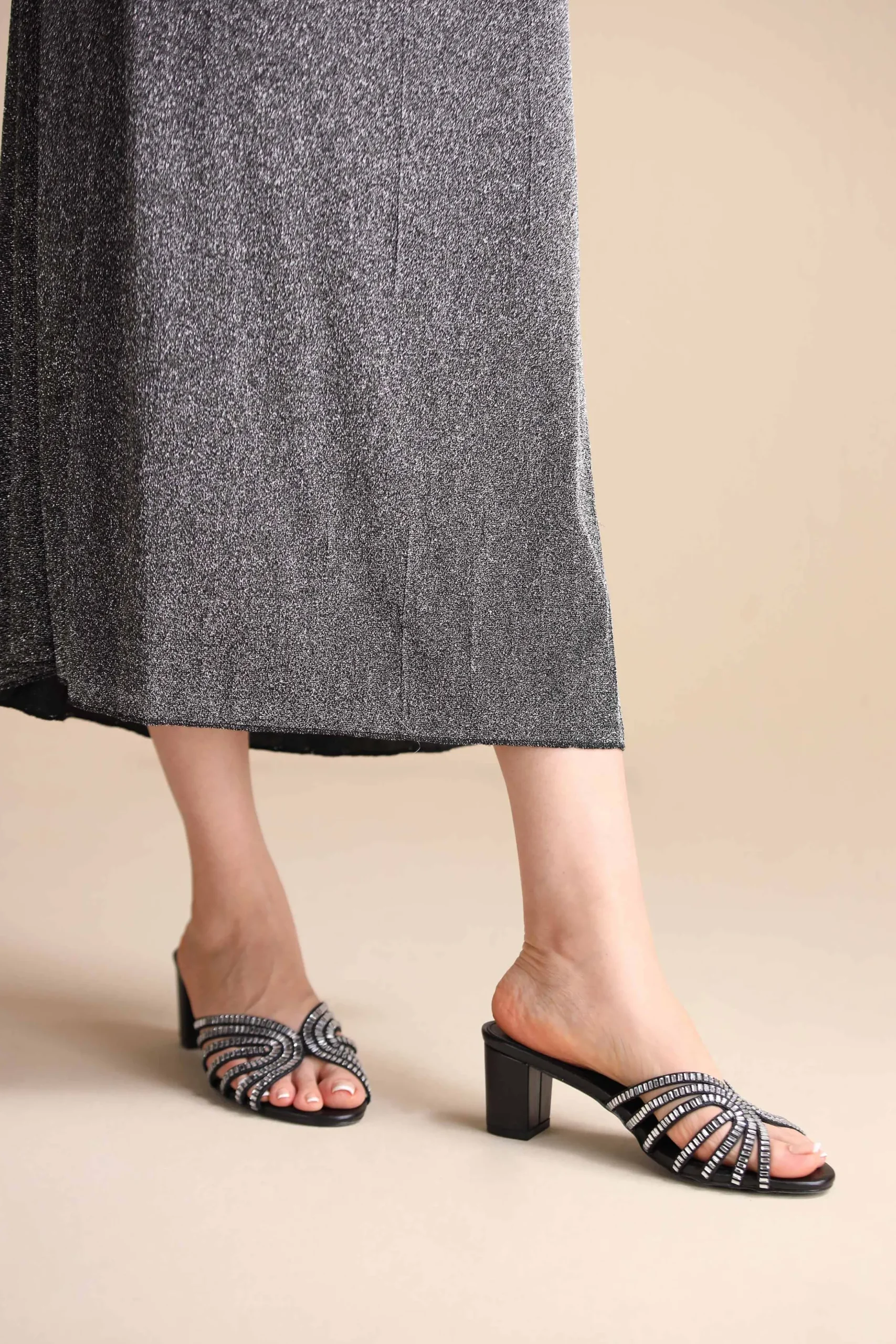 Black Block Heels-445272903