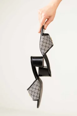 Black Block Heels-440672903