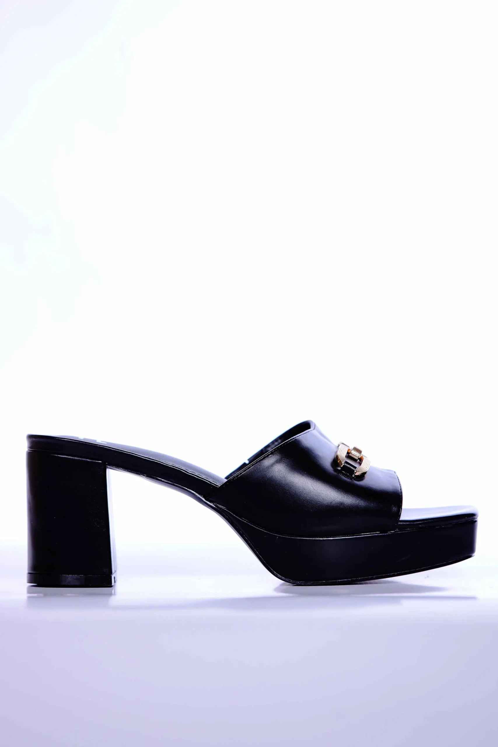 Black Block Heels-440692903