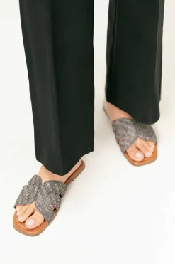 Black Chappal-440782903