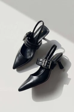 Black Pumps Heels-445252903