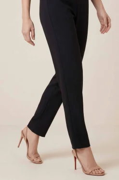 Black Women Pants-447960103