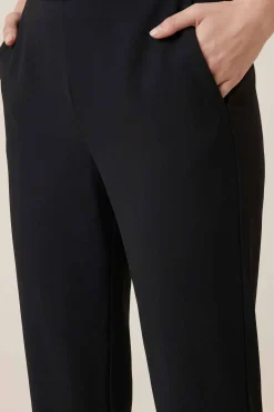 Black Women Pants-447960103