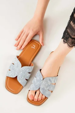 Blue Chappal-440782908