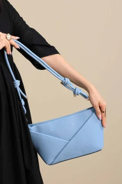 Blue Shoulder Bag-444402108