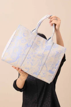 Blue Tote Bag-444782108