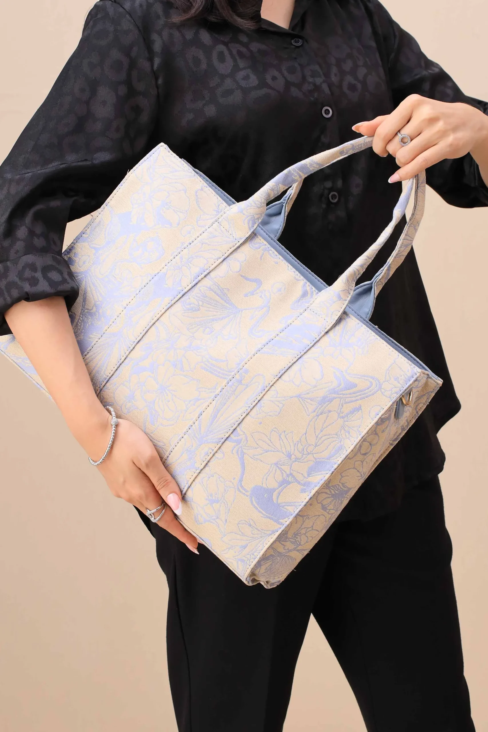 Blue Tote Bag-444782108