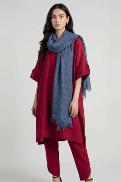 Blue Women Scarf-447732108