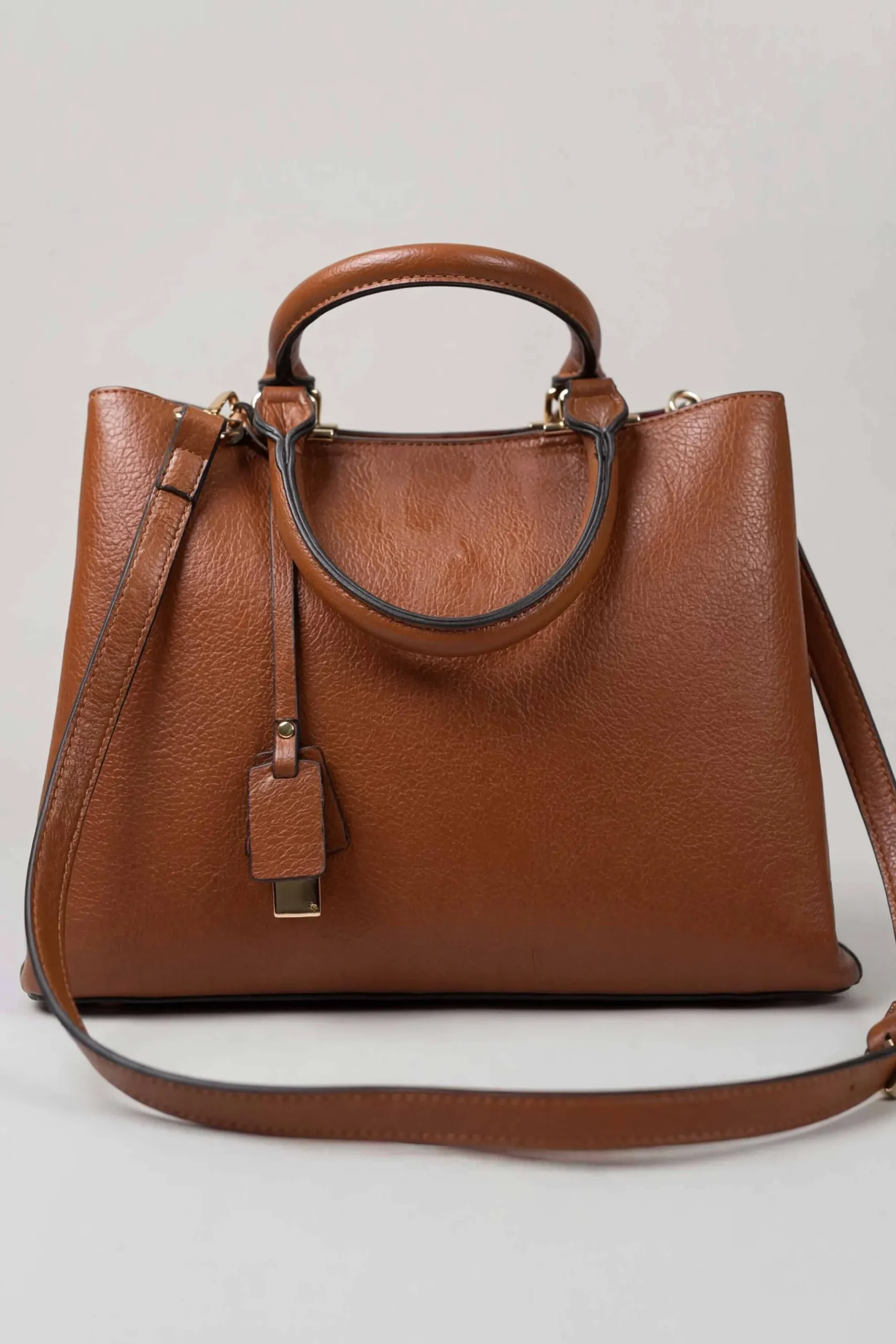 Brown Shoulder Bag-445492113