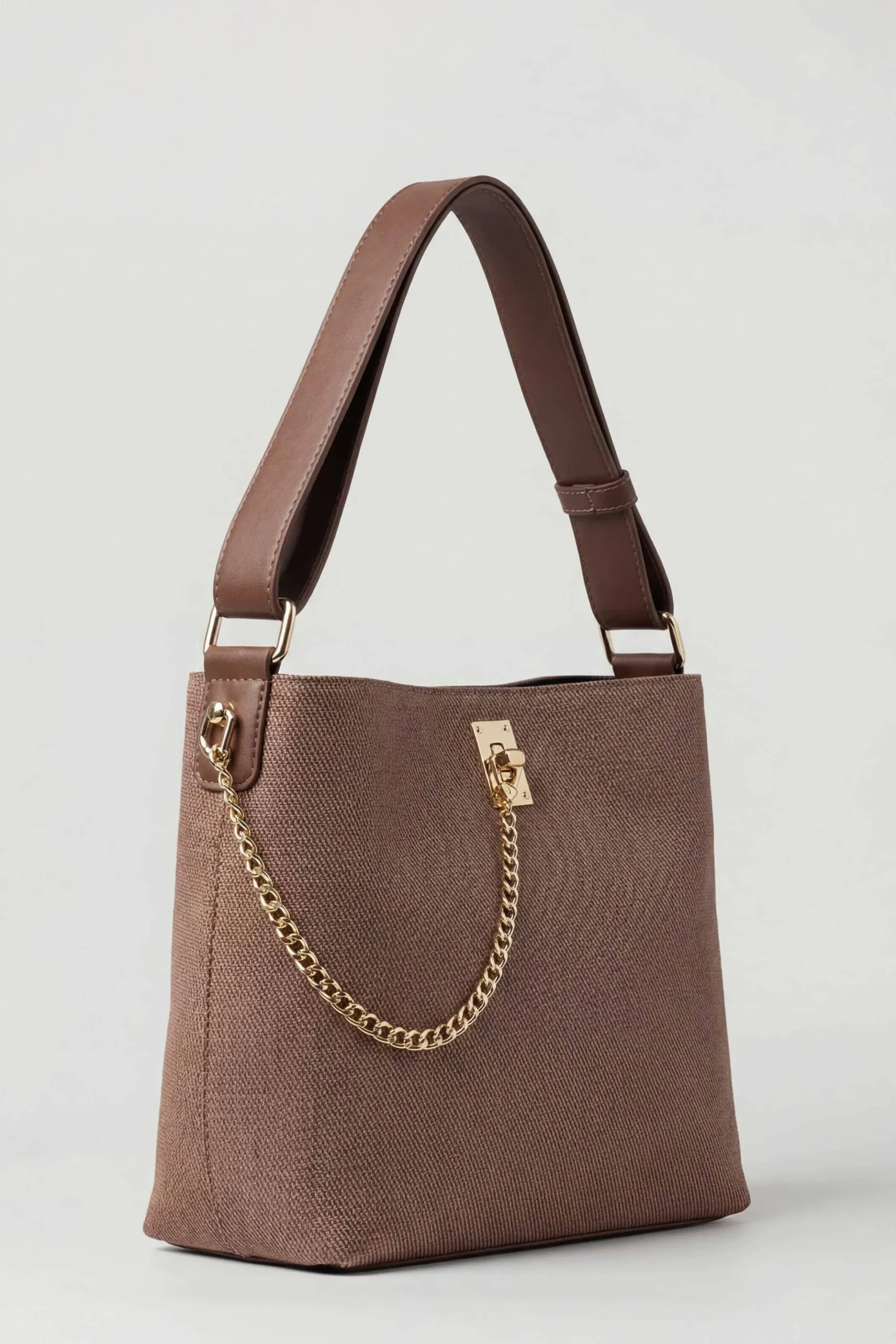 Brown Shoulder Bag-445552113