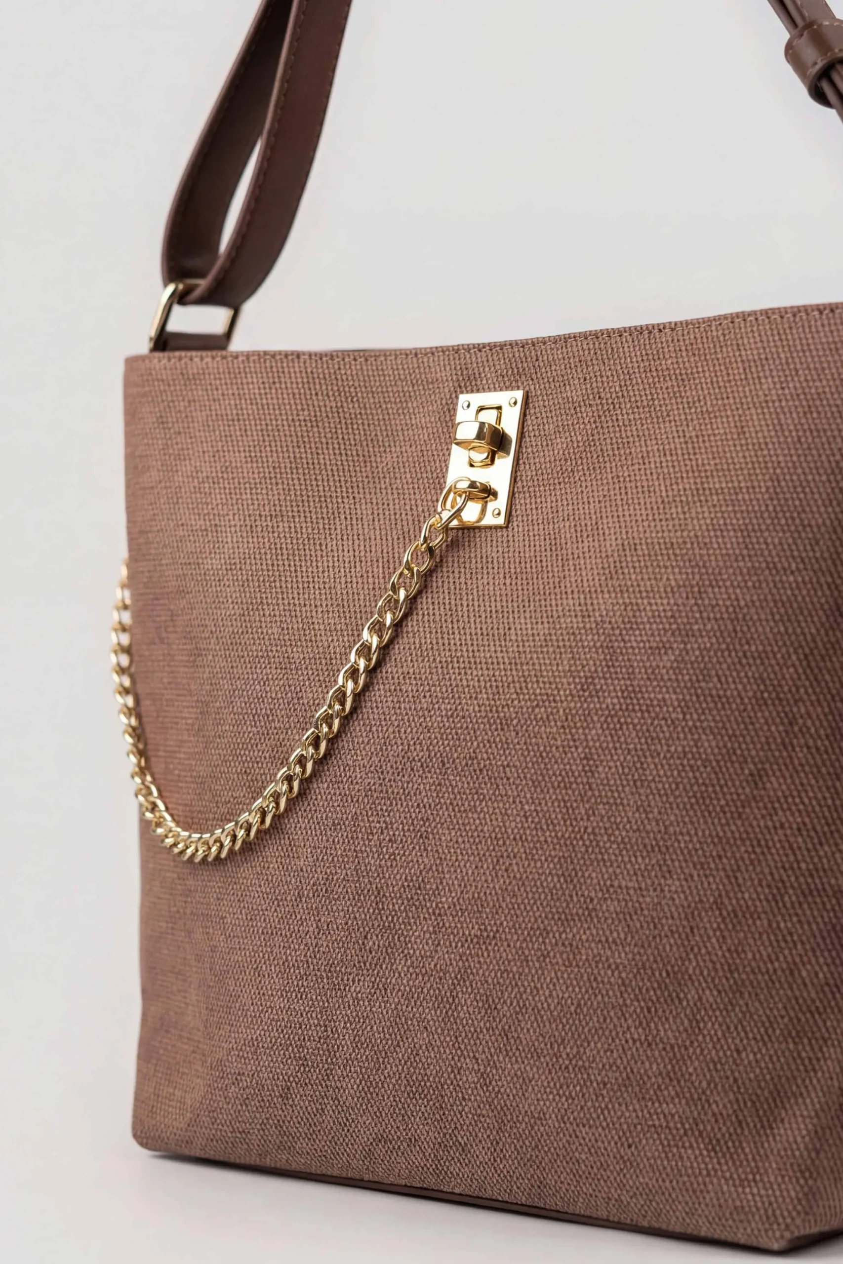 Brown Shoulder Bag-445552113