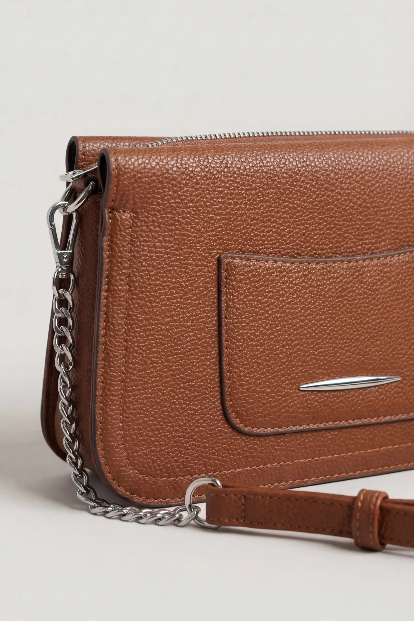 Brown Shoulder Bag-445442113
