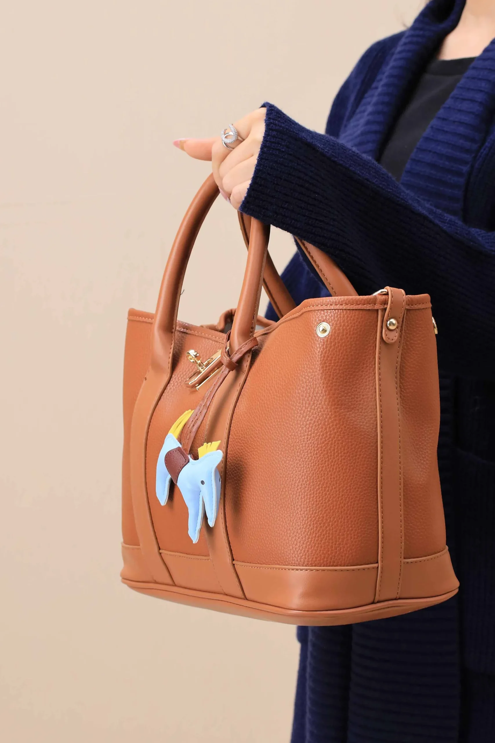 Brown Shoulder Bag-444802113