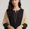 Camel Women Scarf-447902129