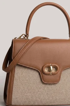 Coffee Shoulder Bag-445532117