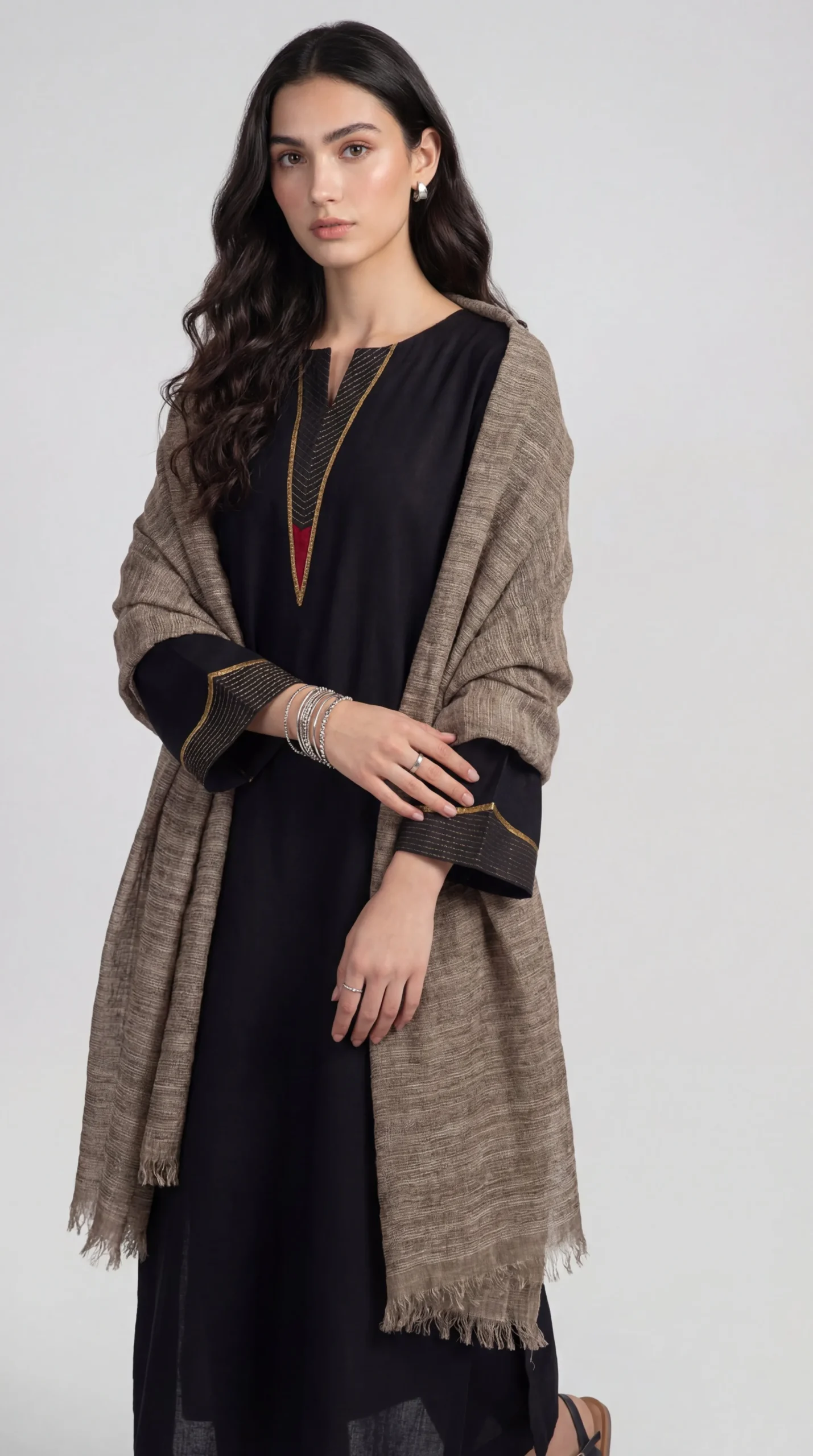 Coffee Women Scarf-447732117