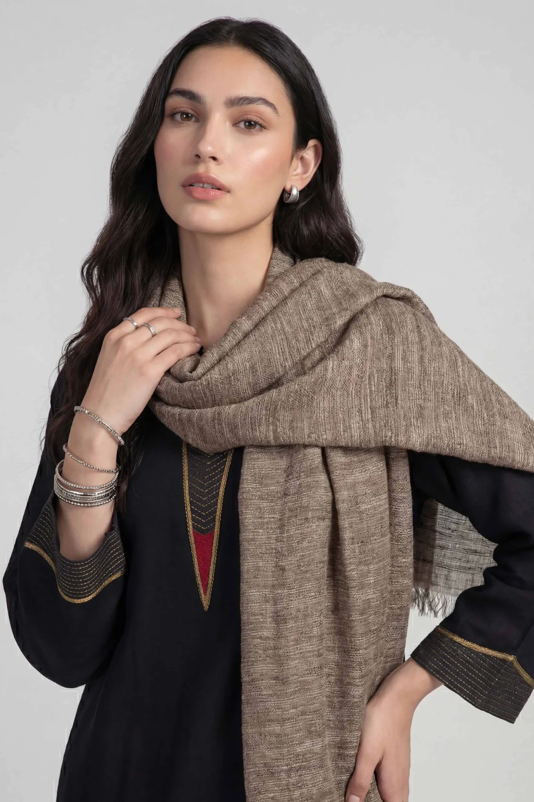 Coffee Women Scarf-447732117