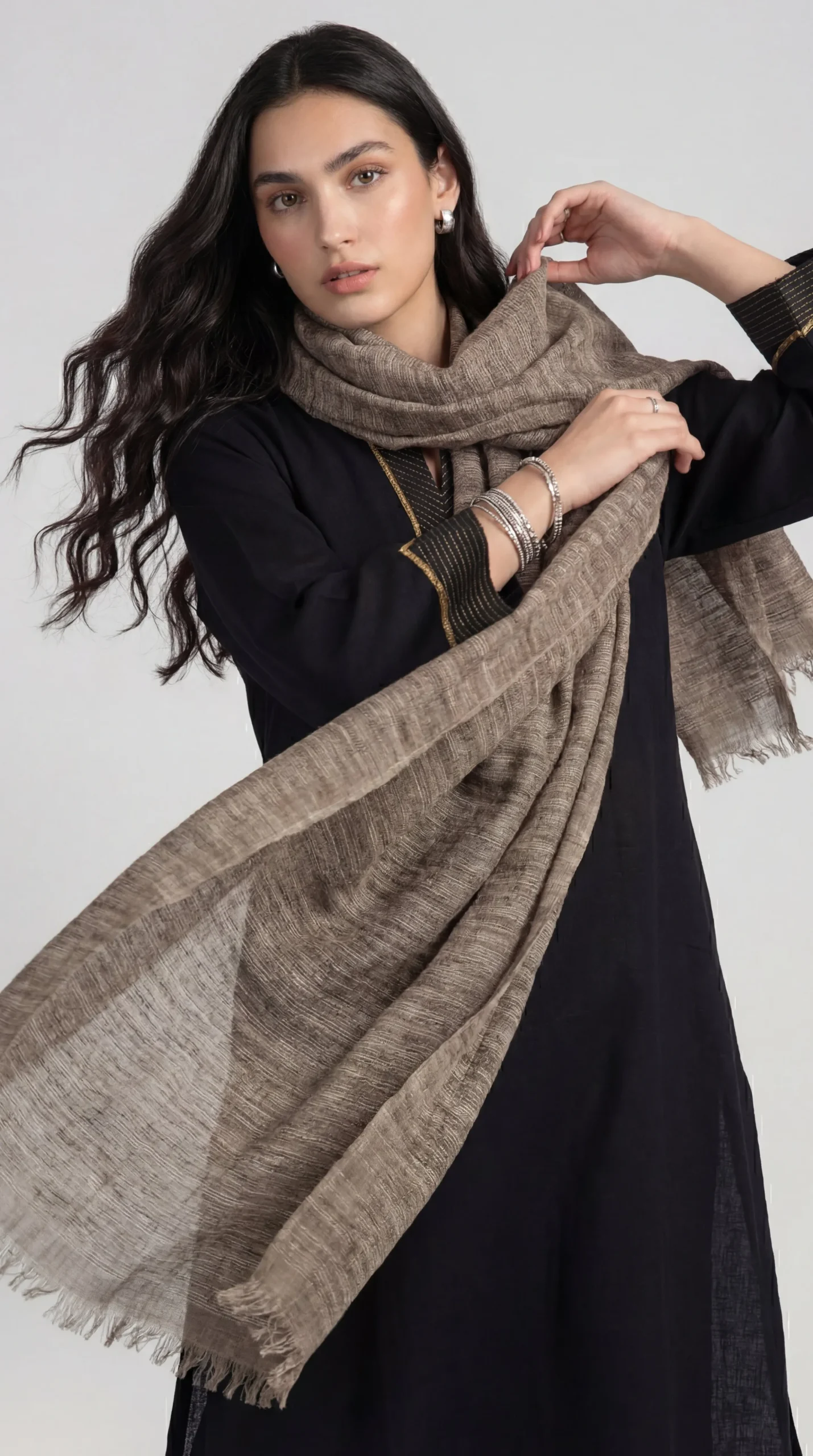 Coffee Women Scarf-447732117