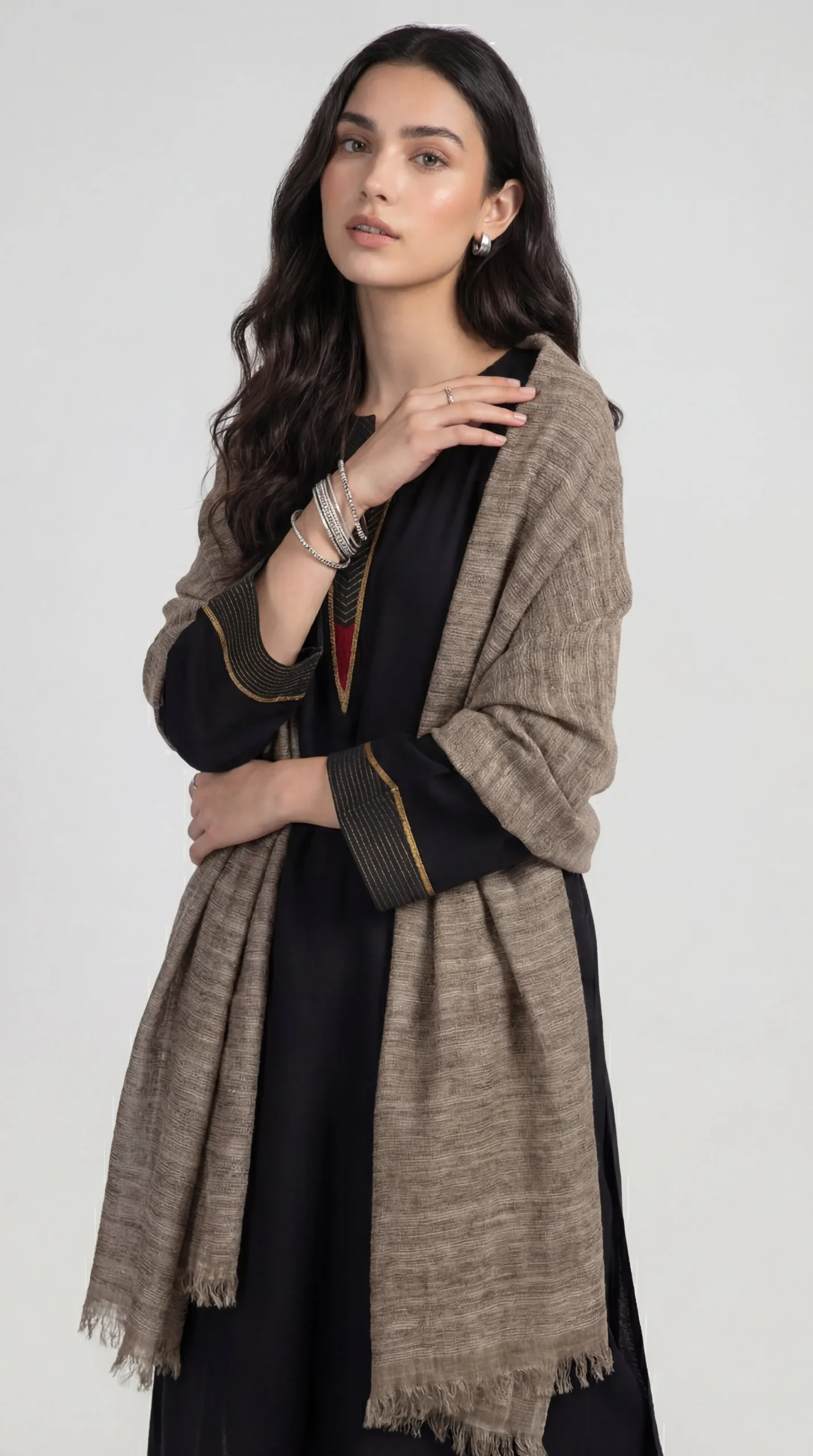 Coffee Women Scarf-447732117