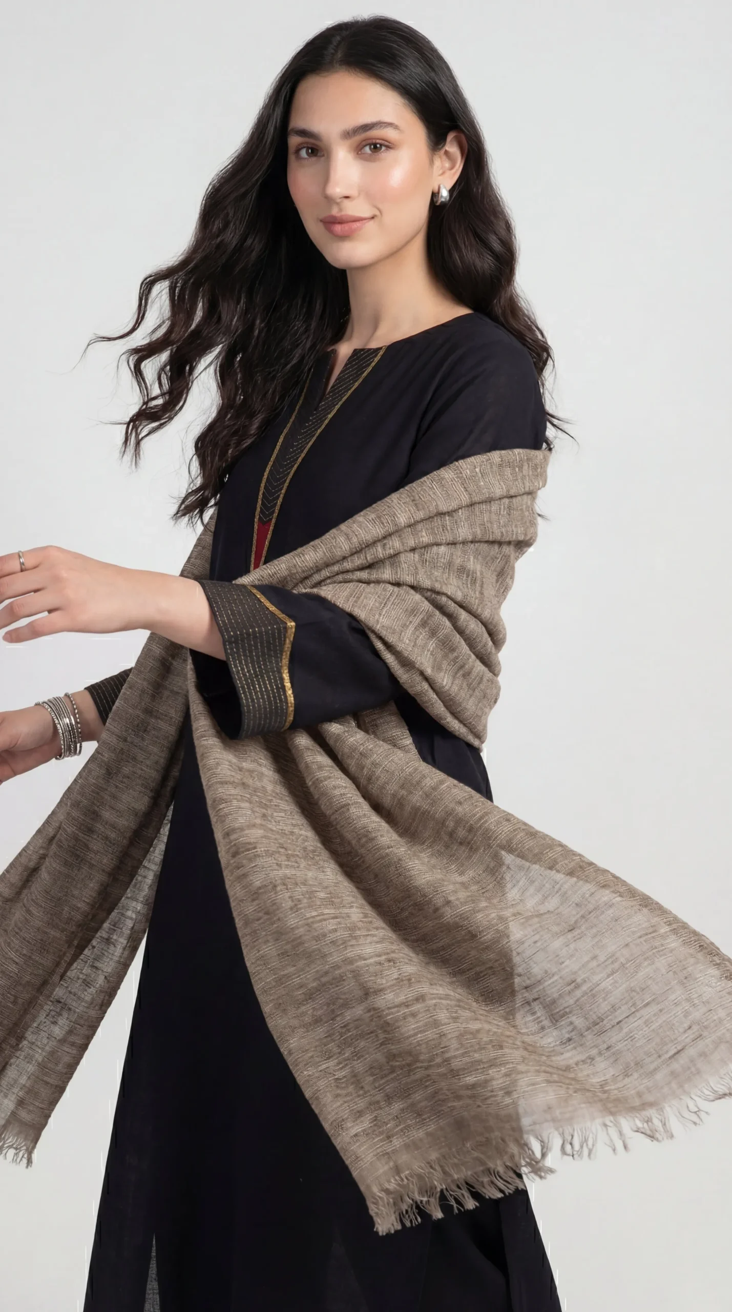 Coffee Women Scarf-447732117