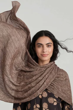 Coffee Women Scarf-447922117