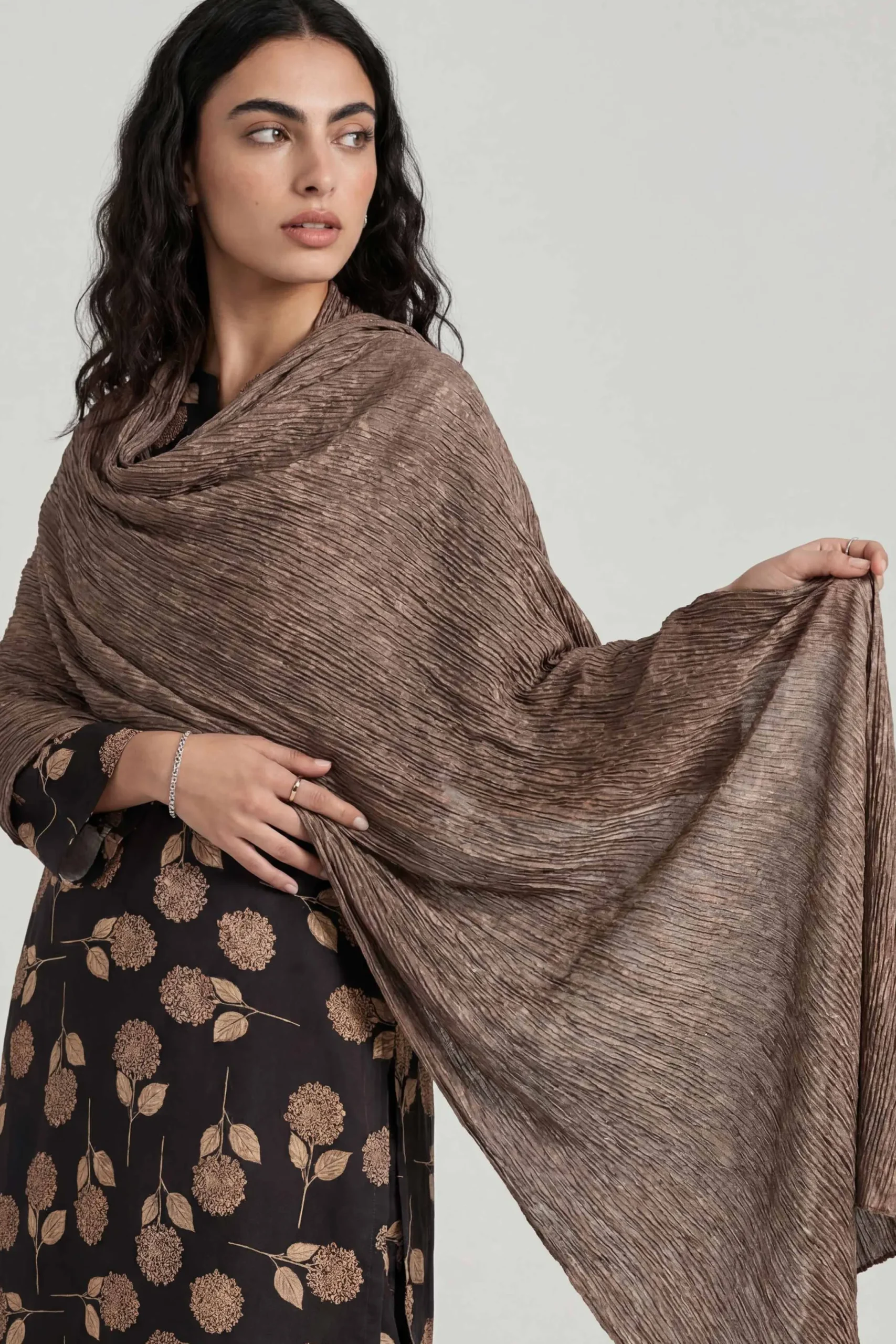 Coffee Women Scarf-447922117