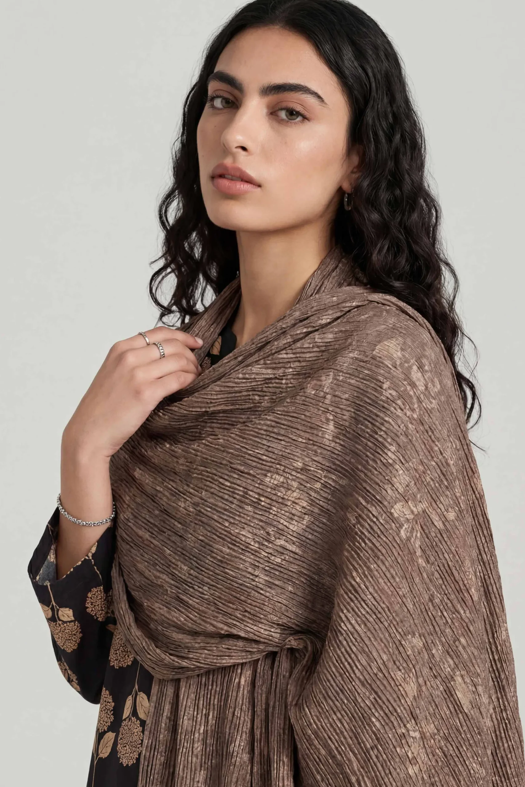 Coffee Women Scarf-447922117