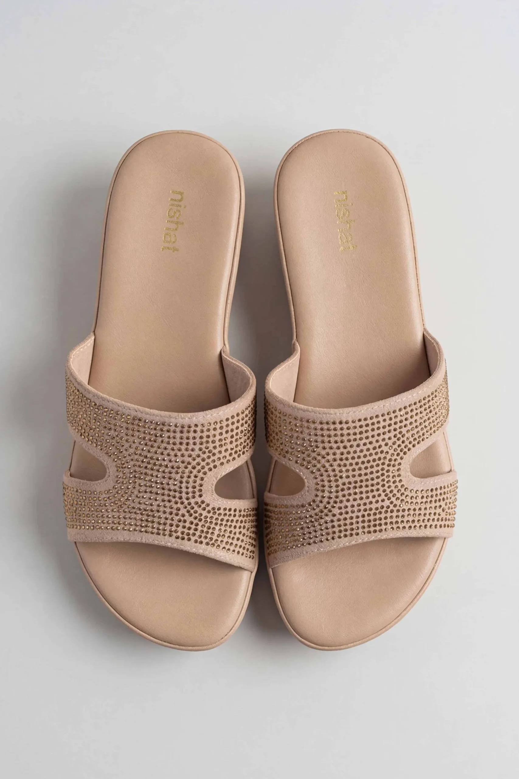 Dark Beige Wedges-445352918