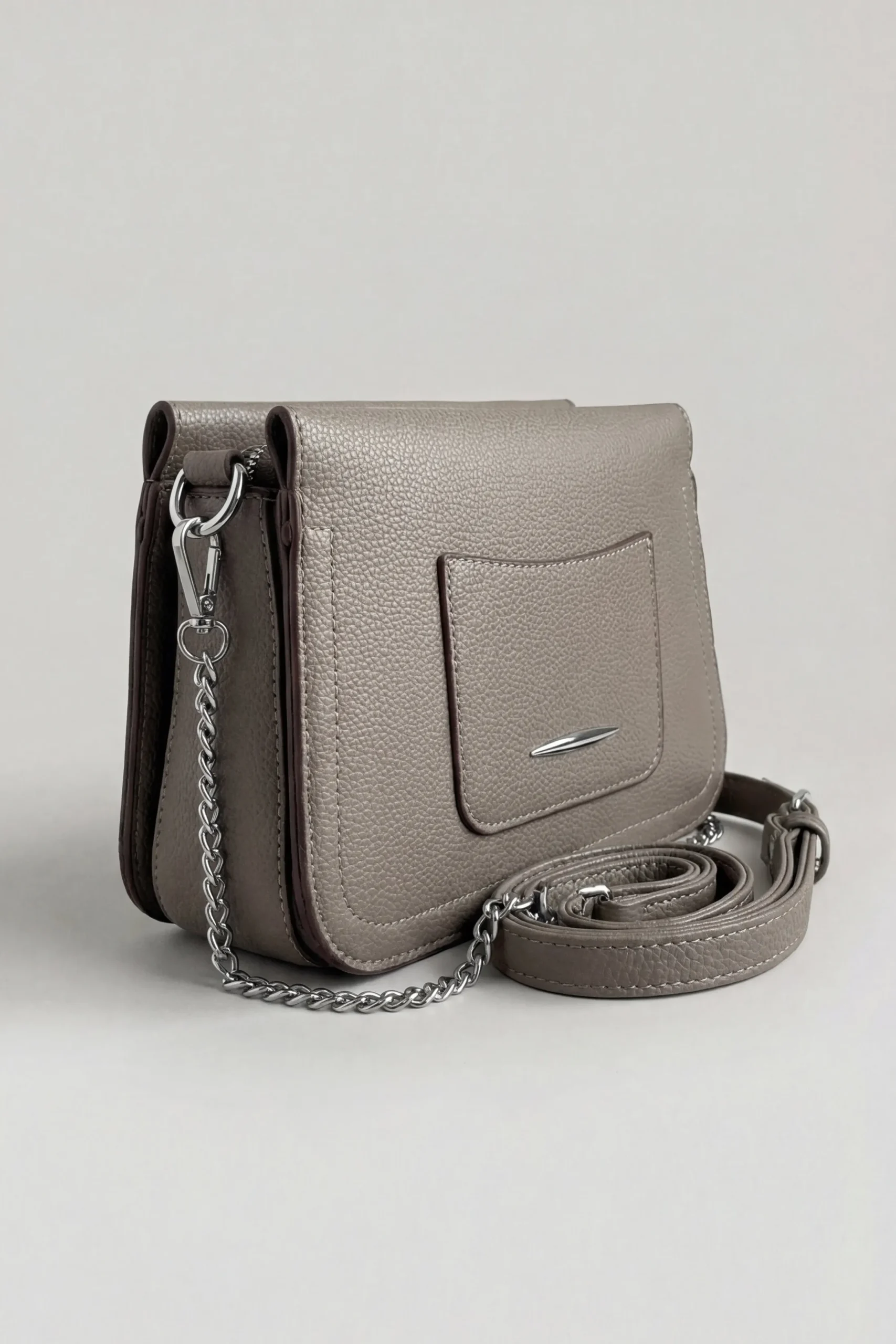 Dark Grey Shoulder Bag-445442118