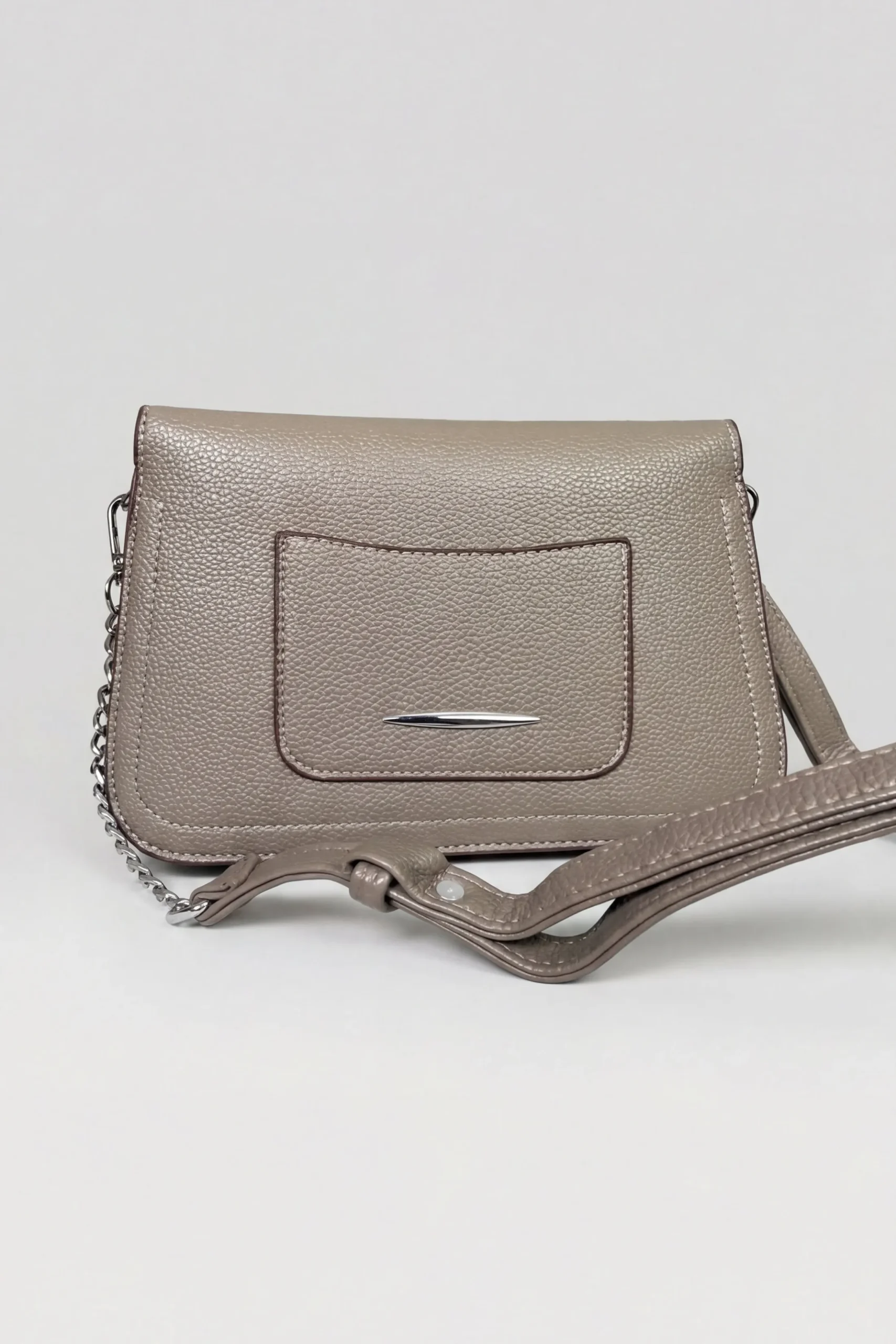 Dark Grey Shoulder Bag-445442118