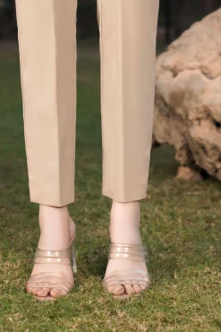 Dyed Pants-Beige