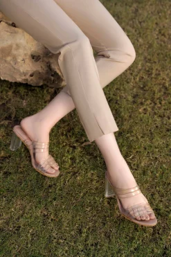 Dyed Pants-Beige