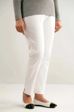 Dyed Pants-White
